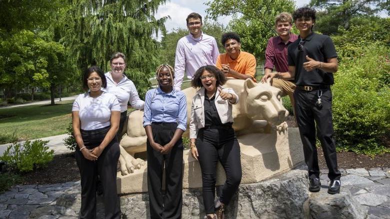 Photo of Penn State Berks LION STEM Scholars